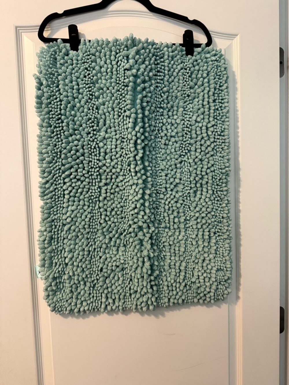 Norwex Aqua Mint Chenille Bath Mat